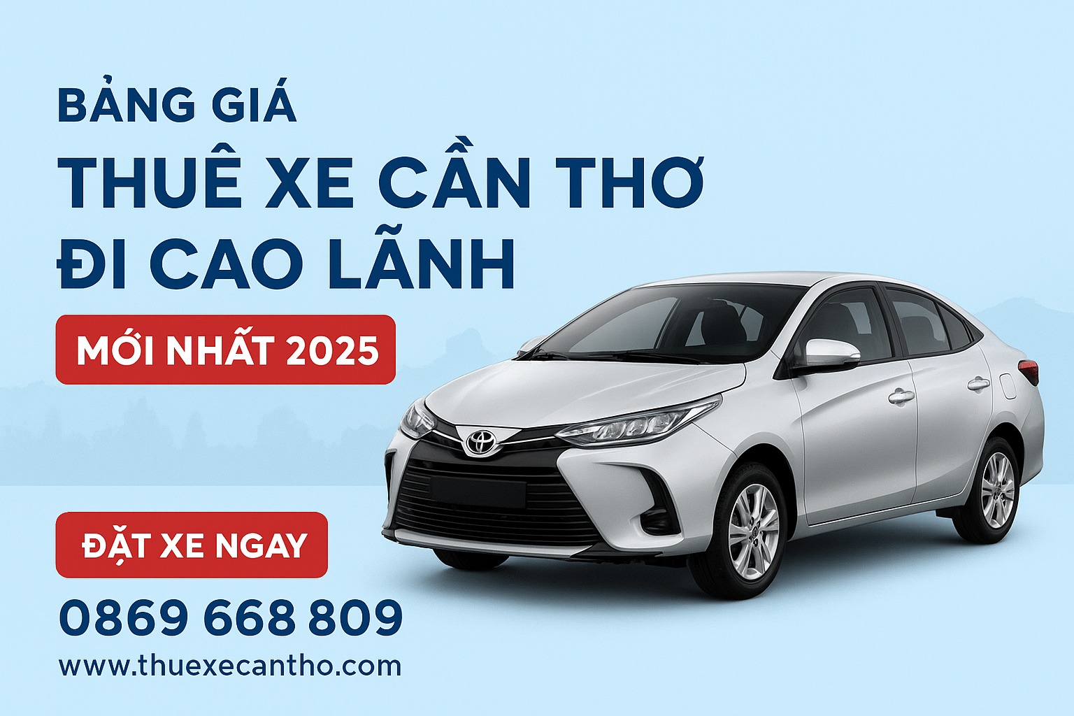 thuê xe cần thơ đi cao lãnh